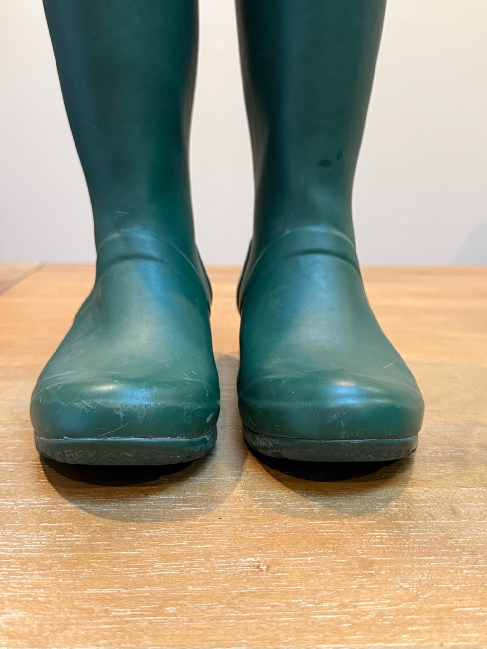 Hunter Women’s Original Tall Waterproof Rain Boot Hunter Green US 7 EU 38 - Picture 3 of 9